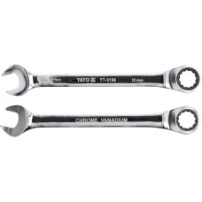 KLUCZ PŁASKO-OCZKOWY Z GRZECHOTKĄ 18 MM YT-0199