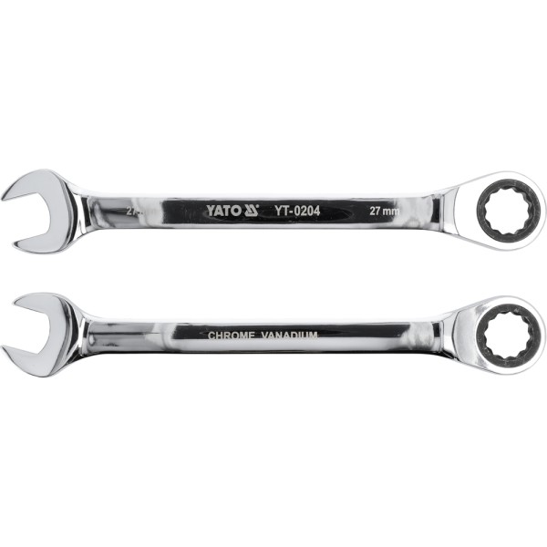 KLUCZ PŁASKO-OCZKOWY Z GRZECHOTKĄ 27 MM YT-0204