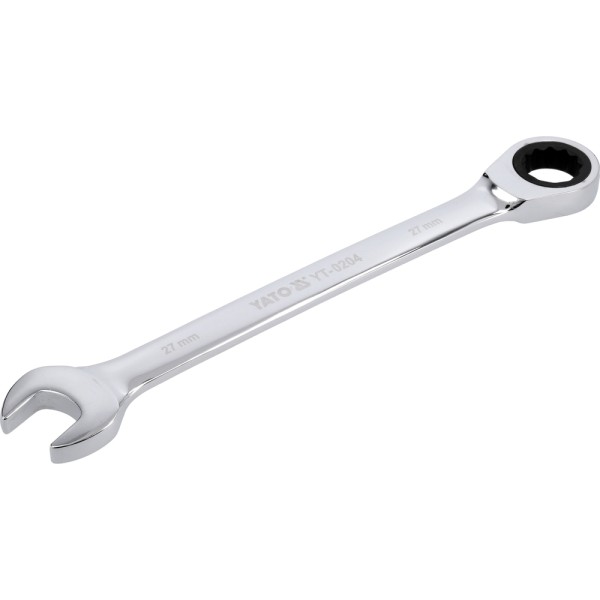 KLUCZ PŁASKO-OCZKOWY Z GRZECHOTKĄ 27 MM YT-0204