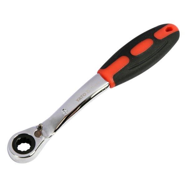 KLUCZ OCZKOWY ODGIĘTY Z GRZECHOTKĄ 8MM YT-02370