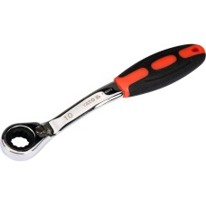 KLUCZ OCZKOWY ODGIĘTY Z GRZECHOTKĄ 10MM YT-02372