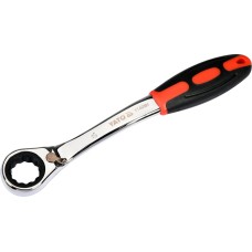 KLUCZ OCZKOWY ODGIĘTY Z GRZECHOTKĄ 19MM YT-02381