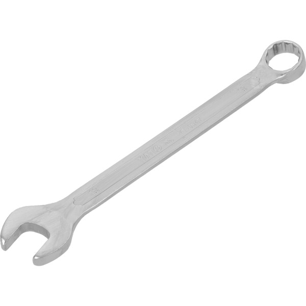 KLUCZ PŁASKO-OCZKOWY Z POLEROWANĄ GŁÓWKĄ 18 MM YT-0347