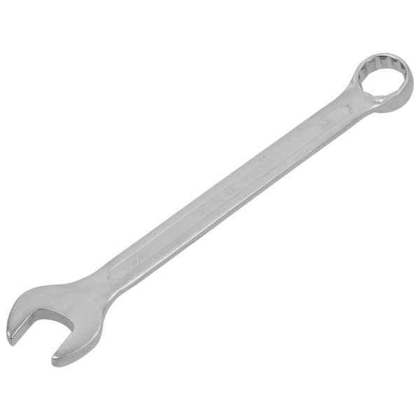 KLUCZ PŁASKO-OCZKOWY Z POLEROWANĄ GŁÓWKĄ 22 MM YT-0351