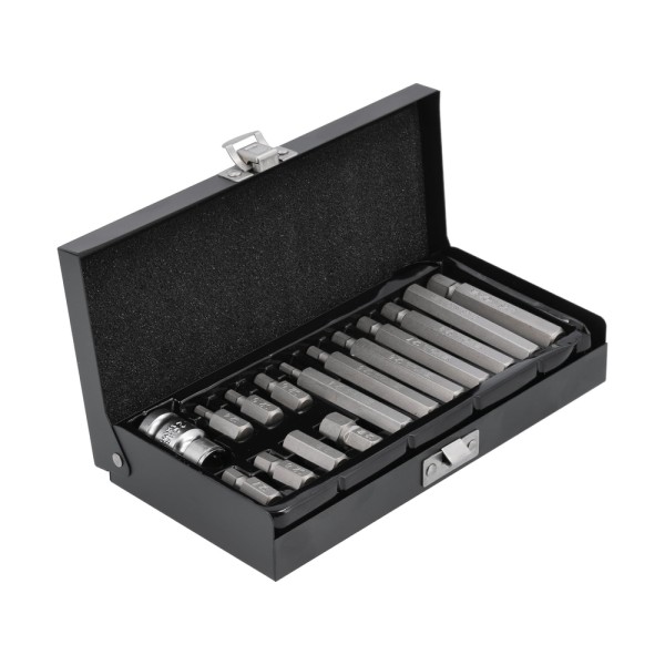 KOŃCÓWKI WKRĘTAKOWE HEX, ZESTAW 15 SZT. YT-0413