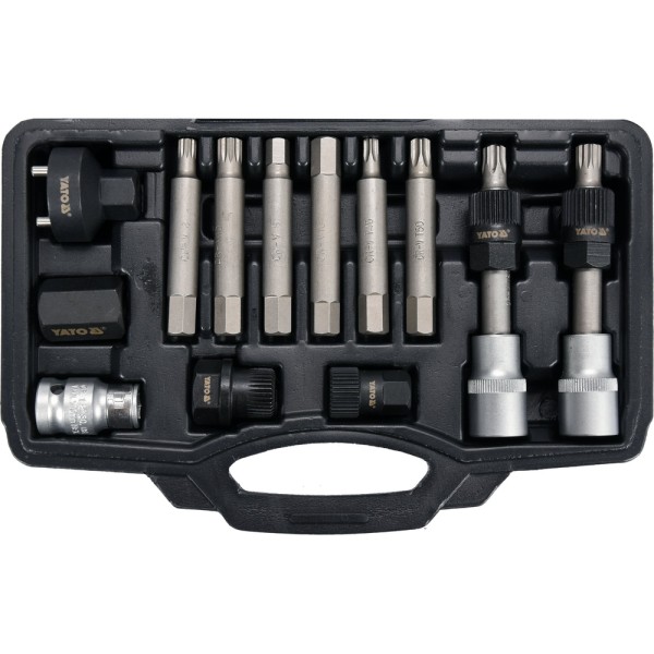 KLUCZE DO ALTERNATORÓW ZE SPRZĘGŁEM, ZESTAW 13 SZT. YT-0421