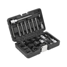 ZESTAW KLUCZY DO ALTERNATORA ZE SPRZĘGŁEM 22 CZĘŚCI YT-04211