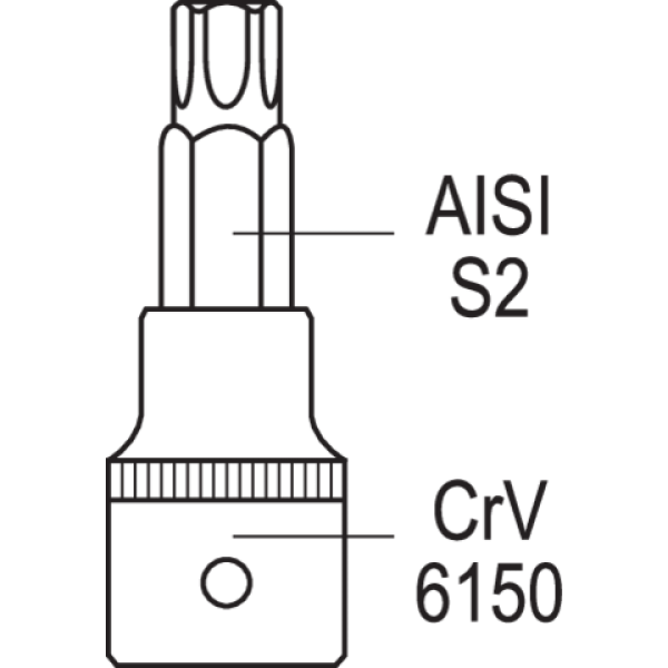 ZESTAW KLUCZY HEX NA SZYNIE 9CZ. YT-04401