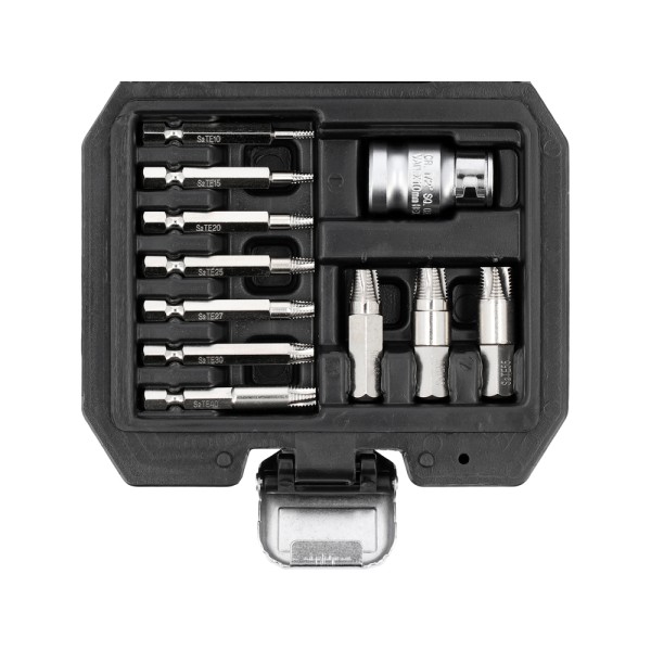 ZESTAW BITÓW DO OBROBIONYCH ŚRUB 11 ELEMENTÓW YT-04582