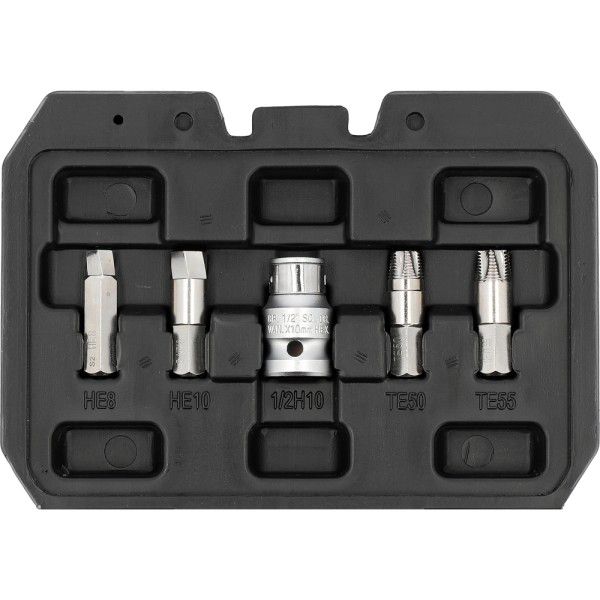 ZESTAW BITÓW DO OBROBIONYCH ŚRUB 19 ELEMENTÓW YT-04584