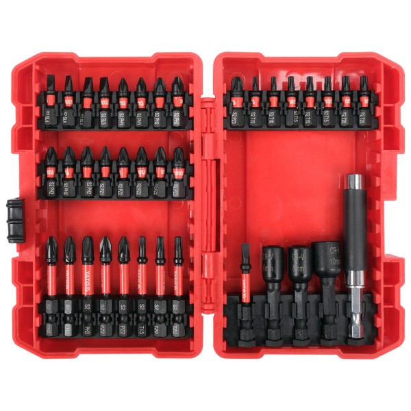 ZESTAW UDAROWYCH KOŃCÓWEK ŚRUBOKRĘTOWYCH 37 SZT. YT-04616