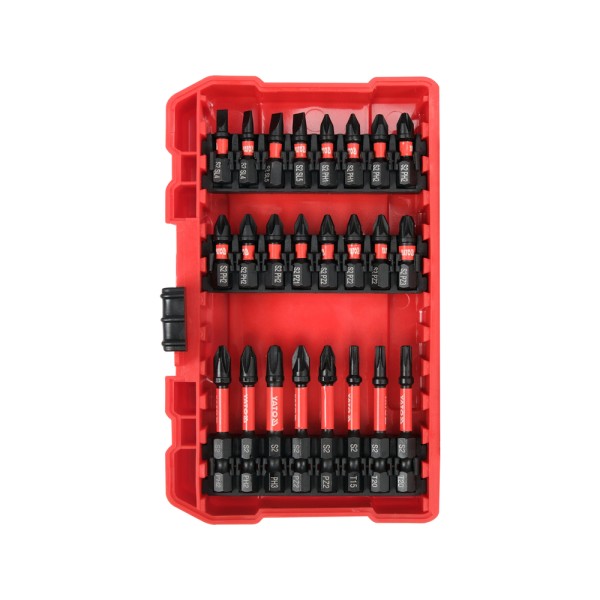 ZESTAW UDAROWYCH KOŃCÓWEK ŚRUBOKRĘTOWYCH 37 SZT. YT-04616