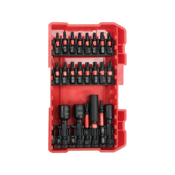 ZESTAW UDAROWYCH KOŃCÓWEK ŚRUBOKRĘTOWYCH 54 SZT. YT-04617