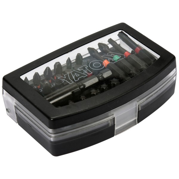 ZESTAW UDAROWYCH KOŃCÓWEK ŚRUBOKRĘTOWYCH 23 SZT. YT-04621