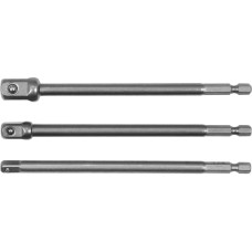 ADAPTER HEX DO NASADEK-1/4, 3/8, 1/2 3SZT. YT-04628