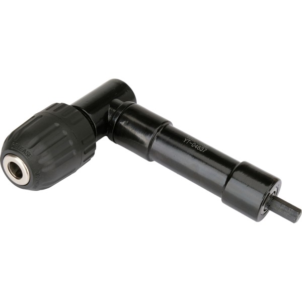 ADAPTER KĄTOWY Z UCHWYTEM WIERTARSKIM YT-04637