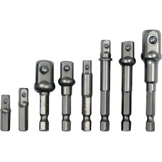 ZESTAW ADAPTERÓW HEX DO NASADEK 8 SZT. YT-04639