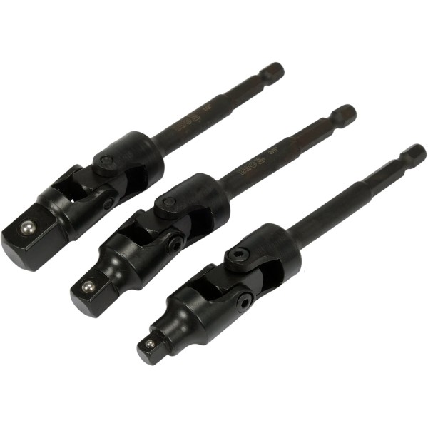 ZESTAW ADAPTERÓW Z PRZEGUBEM 3SZT. YT-04641