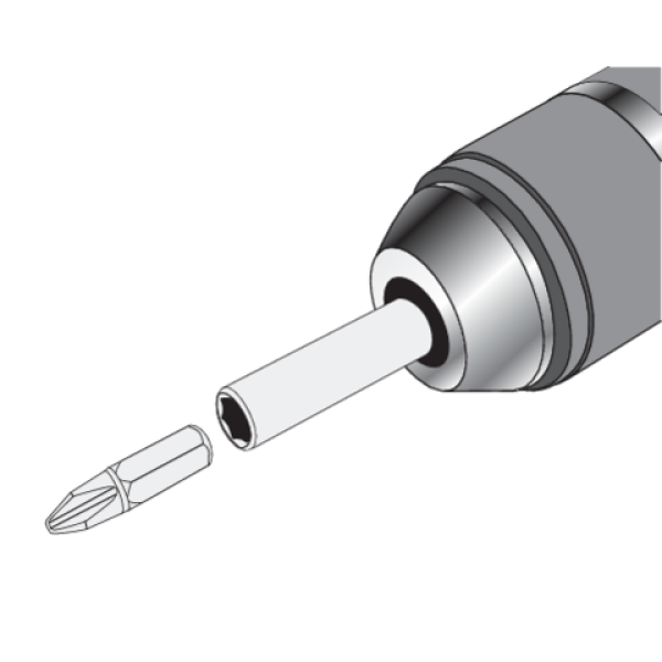 ADAPTER SDS PLUS DO BITÓW 1/4 YT-04690