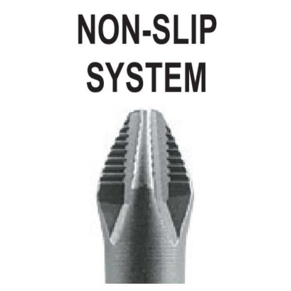 GROTY DO WKRĘTARKI PZ1X25 MM, 10 SZT. YT-04702