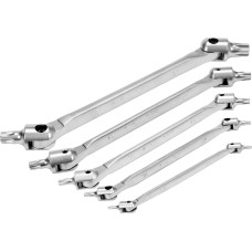 ZESTAW KLUCZY TORX Z PRZEGUBEM 5SZT. YT-05320