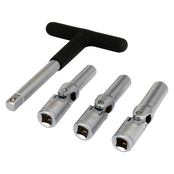 ZESTAW KLUCZY DO ŚWIEC ŻAROWYCH 4 ELEMENTY YT-05347