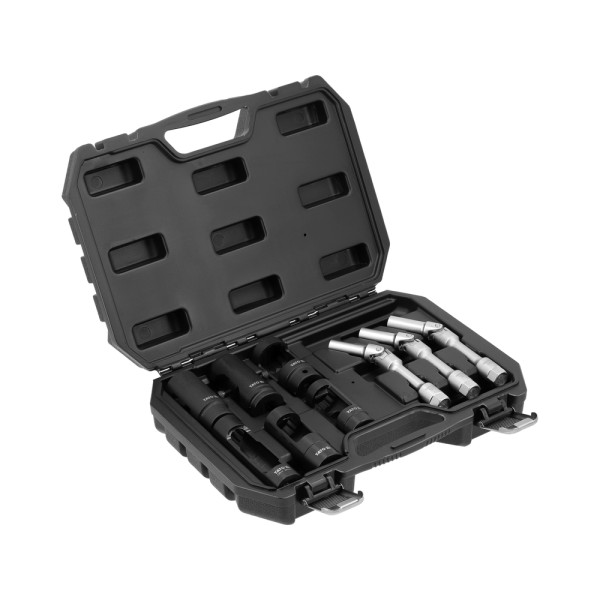 ZESTAW DO ŚWIEC ŻAROWYCH I WTRYSKIWACZY 9 ELEMENTÓW YT-05349