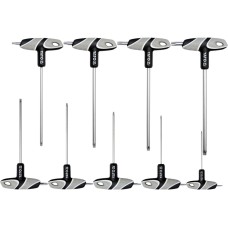 ZESTAW KLUCZY TRZPIENIOWYCH TORX Z RĘKOJEŚCIĄ 9CZ YT-05615