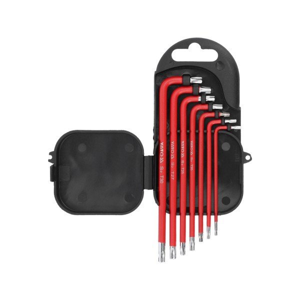 ZESTAW KLUCZY IMBUSOWYCH POWLEKANYCH TORX 7CZ. YT-0562
