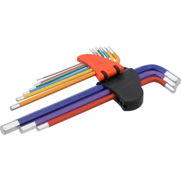 ZESTAW KLUCZY IMBUSOWYCH 1,5-10MM, 9SZT. YT-05634