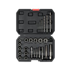 UNIWERSALNY ZESTAW WYKRĘTAKÓW DO ŚRUB, SZPILEK 26 CZĘŚCI YT-05893