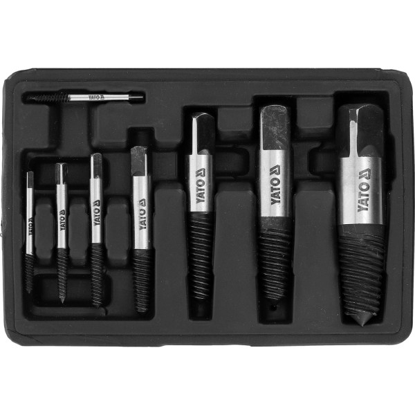ZESTAW WYKRĘTAKÓW DO ŚRUB  8 ELEMENTÓW YT-05901
