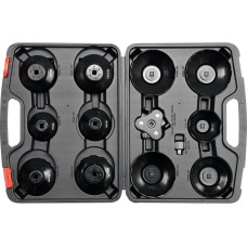 KLUCZE NASADOWE DO FILTRÓW OLEJU, ZESTAW 13 SZT. YT-0594