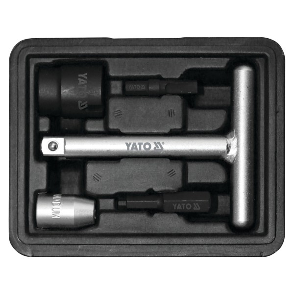 ZESTAW KLUCZY DO PLASTIKOWYCH KORKÓW OLEJU 5 ELEMENTÓW YT-05980