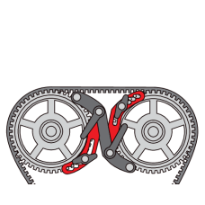 UNIWERSALNA BLOKADA WAŁKÓW ROZRZĄDU DO SILNIKÓW BENZYNOWYCH I DIESLA DOHC YT-06008