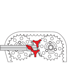 UNIWERSALNA BLOKADA WAŁKÓW ROZRZĄDU YT-06011