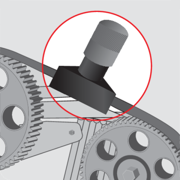 PRZYRZĄD DO KONTROLI NACIĄGU PASKA ROZRZĄDU YT-06019