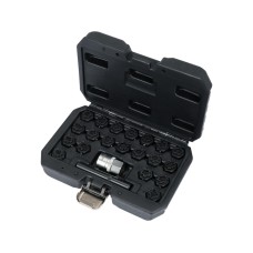 ZESTAW NASADEK DO ŚRUB ZABEZPIECZAJĄCYCH VW 22 ELEMENTY YT-060305