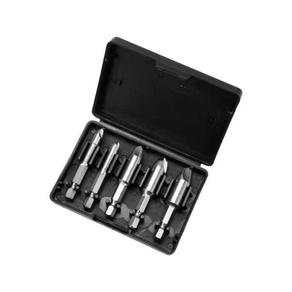ZESTAW DO WYKRĘCANIA ZERWANYCH ŚRUB 5SZT. YT-06035