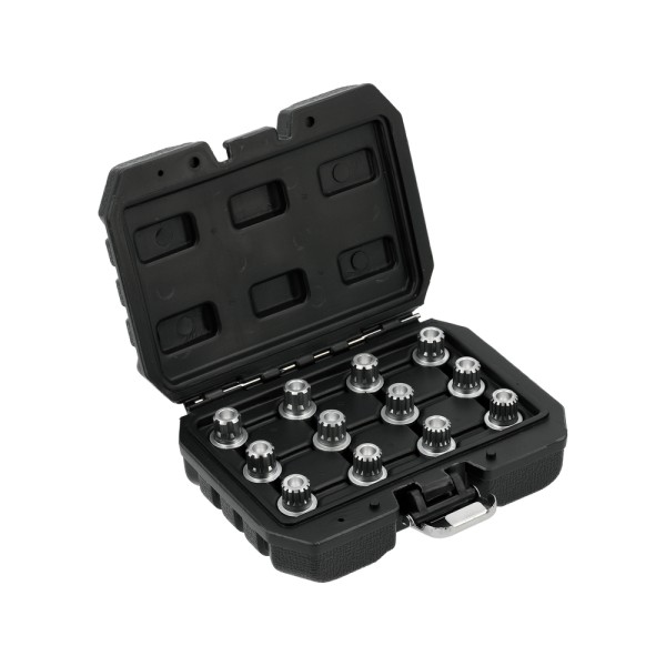 ZESTAW NASADEK DO ŚRUB ZABEZPIECZAJĄCYCH VAG 12 ELEMENTÓW YT-060394