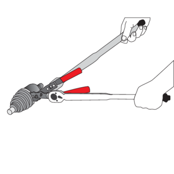 SZCZYPCE DO OPASEK ZACISKOWYCH OSŁONY PRZEGUBU YT-0606