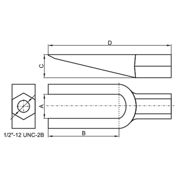ŚCIĄGACZE DO DRĄŻKÓW KIEROWNICZYCH, ZESTAW 5 SZT. YT-0616