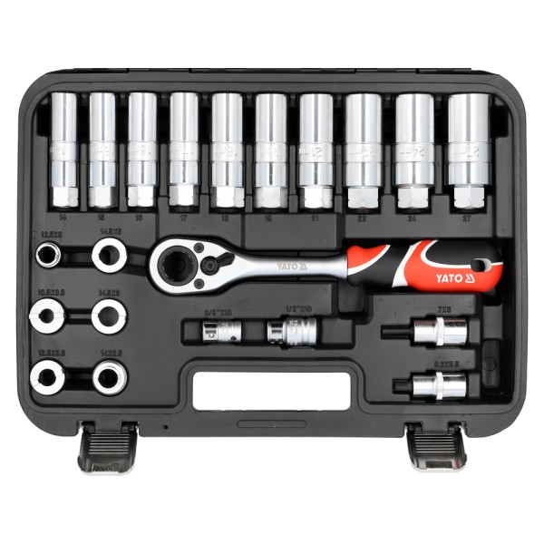 KLUCZE DO MOCOWANIA AMORTYZATORÓW 50 ELEMENTÓW Z GRZECHOTKĄ PRZELOTOWĄ YT-06212