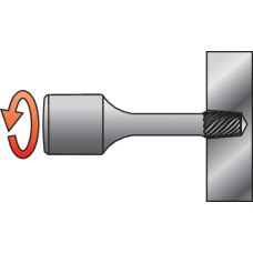 WYKRĘTAKI DO SZPILEK 3/8'', ZESTAW 6 SZT. YT-0623