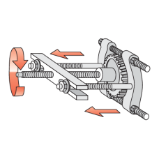 ŚCIĄGACZ DWURAMIENNY I SEPARATOR YT-0641