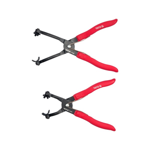 SZCZYPCE DO OPASEK I PRZEWODÓW GUMOWYCH, 2 SZT. YT-0645