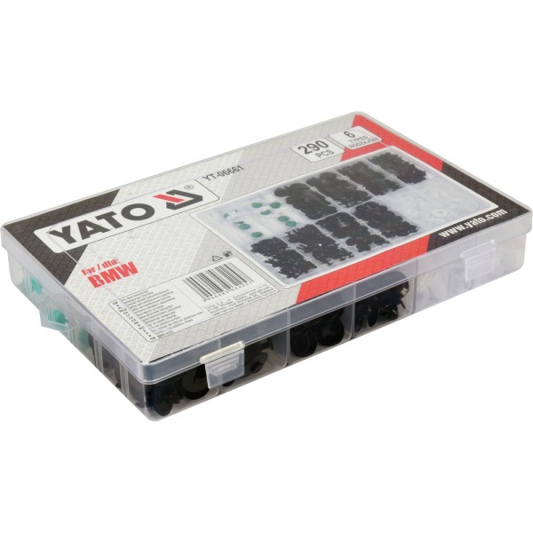 ZESTAW SPINEK SAMOCHODOWYCH BMW 290 SZT. YT-06661