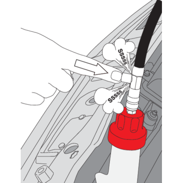 ZESTAW DIAGNOSTYCZNY DO CHŁODNIC, 14 SZT. YT-0672