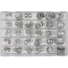 PODKŁADKI ALUMINIOWE ZESTAW 300 SZT. MIX ROZMIARÓW YT-06865