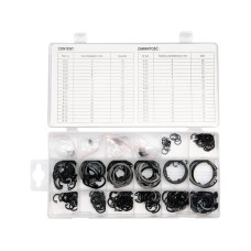 PIERŚCIENIE SEGERA WEWNĘTRZNE ZESTAW 300 SZT. YT-06881